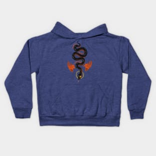 Good Omens- Crowley Saunter Vaguely Downwards Kids Hoodie